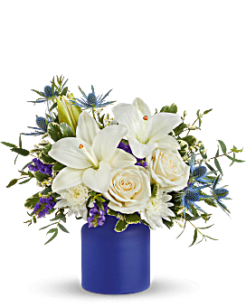 Teleflora's Blue Harmony Bouquet